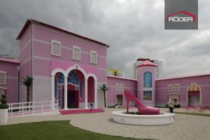 Das Barbie-Dreamhouse wurde für eine Roadshow entworfen.