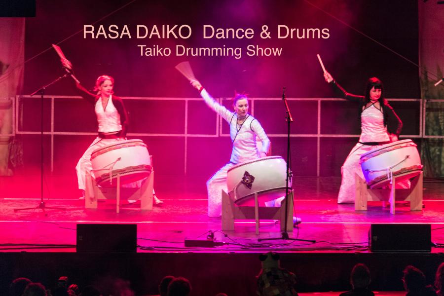 Rasa Daiko Ladies percussion - Taiko Drumming Show / Dance & Drums